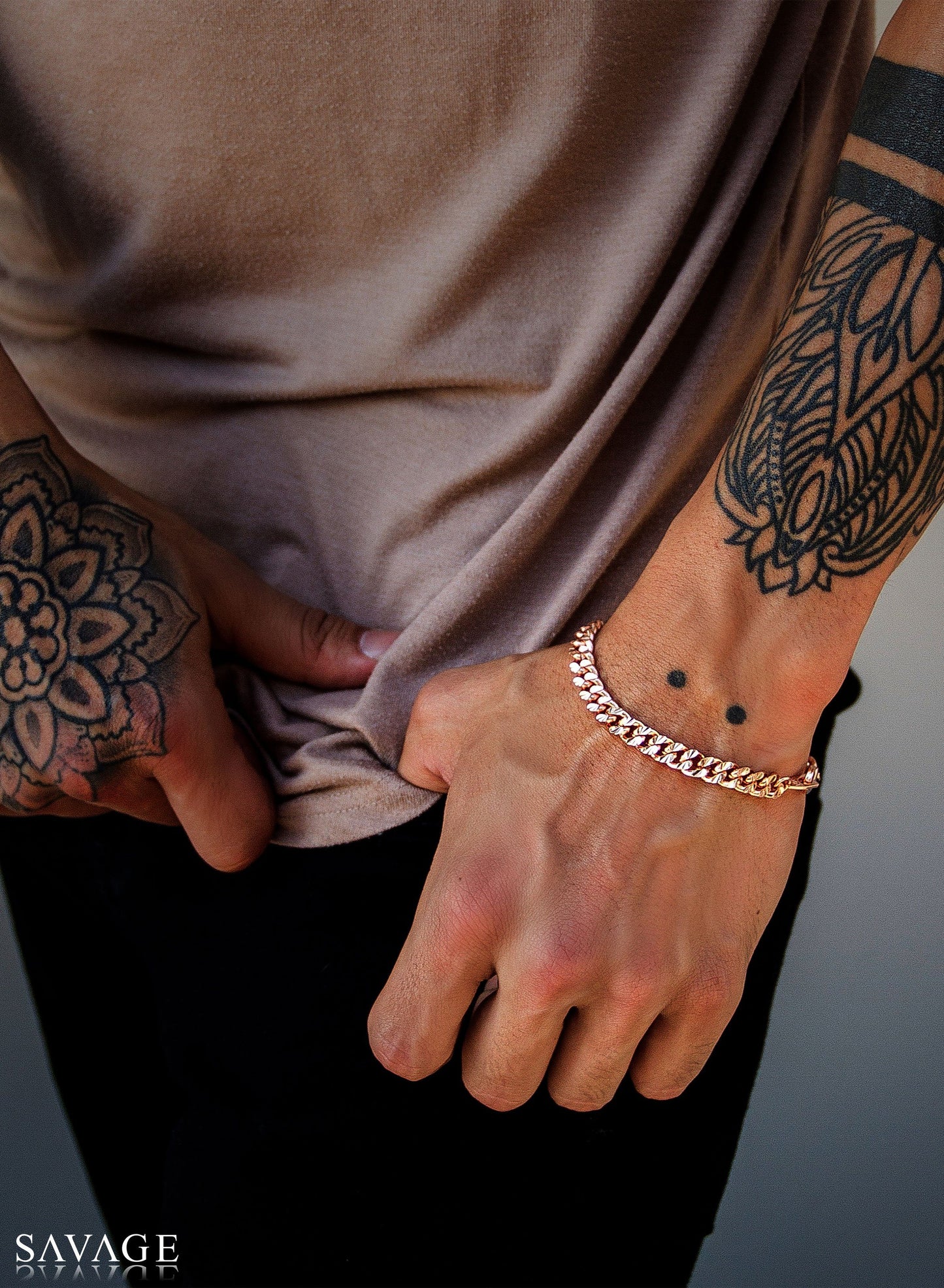 Apache Bracelet X Rose Gold