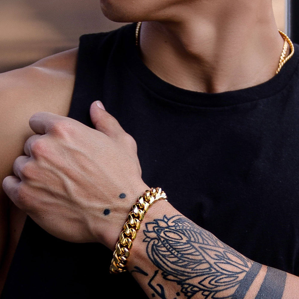Bracelet - Cuban Link Bracelet X Gold