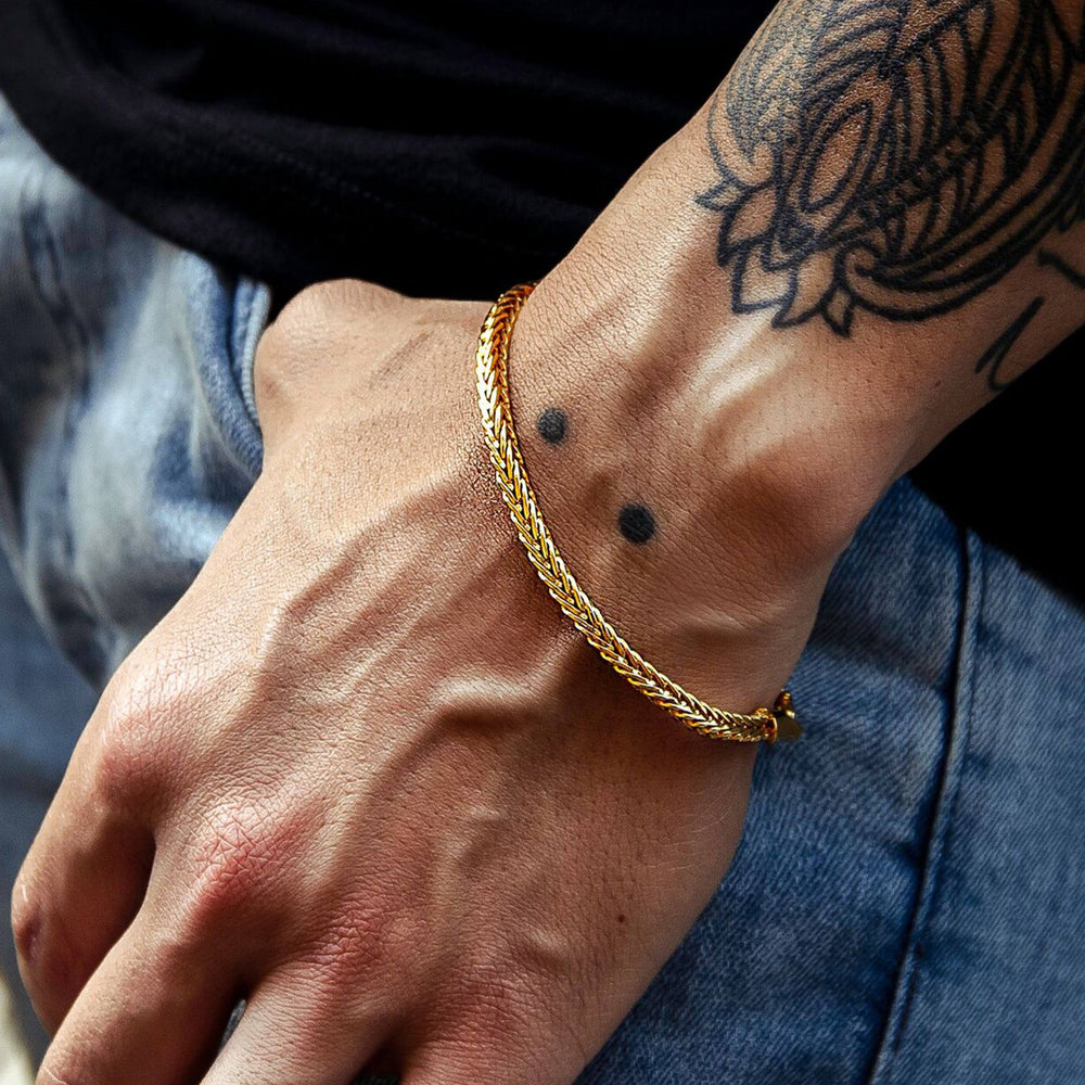 Bracelet - Franco Bracelet X 18k Gold