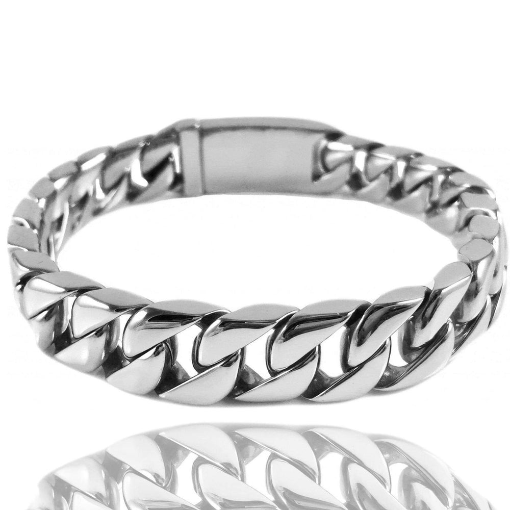 Bracelet - Smooth Curb X Stainless