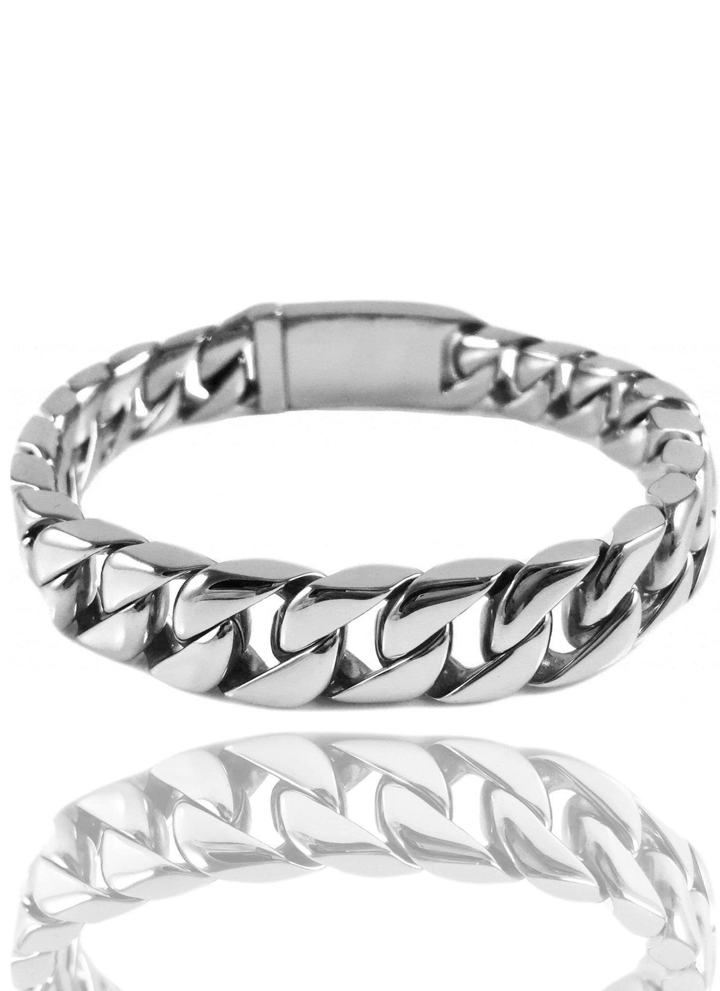 Bracelet - Smooth Curb X Stainless