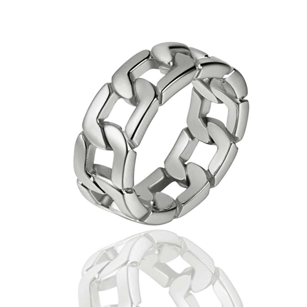 Cuban Link Ring X Stainless