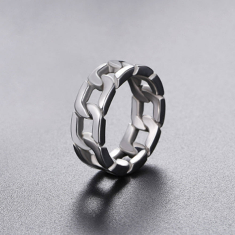 Cuban Link Ring X Stainless