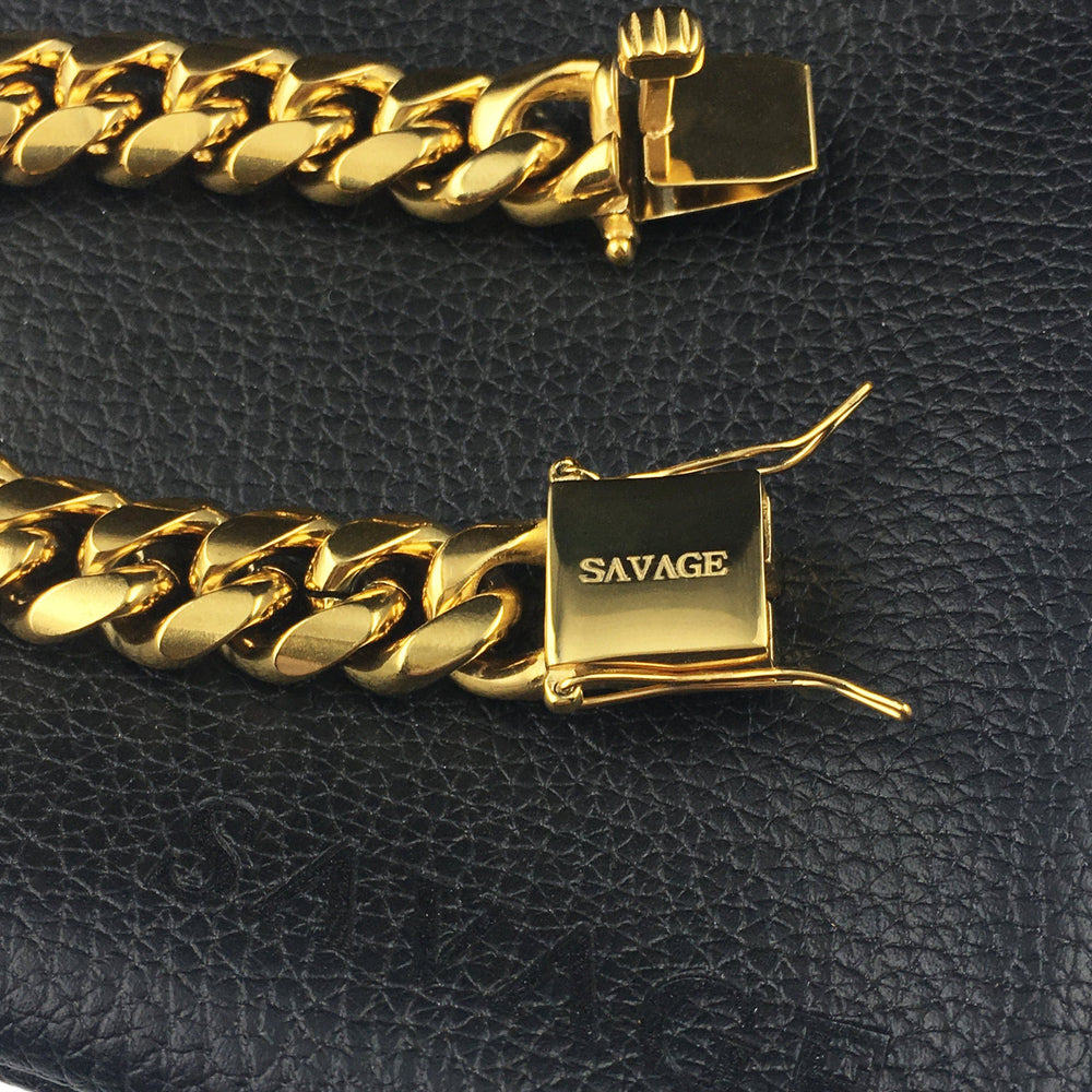 
                  
                    Necklace - Cuban Link Set X Gold
                  
                