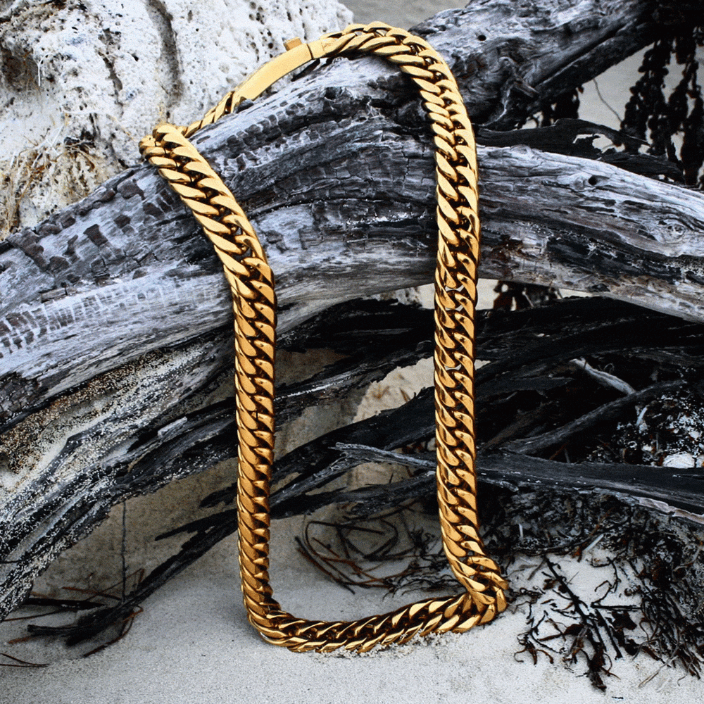 
                  
                    Necklace - Cuban Link Set X Gold
                  
                