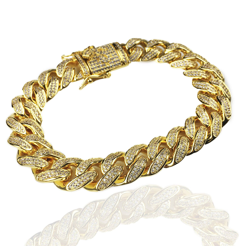 
                  
                    Necklace - Diamond Cuban Chain & Bracelet Set
                  
                