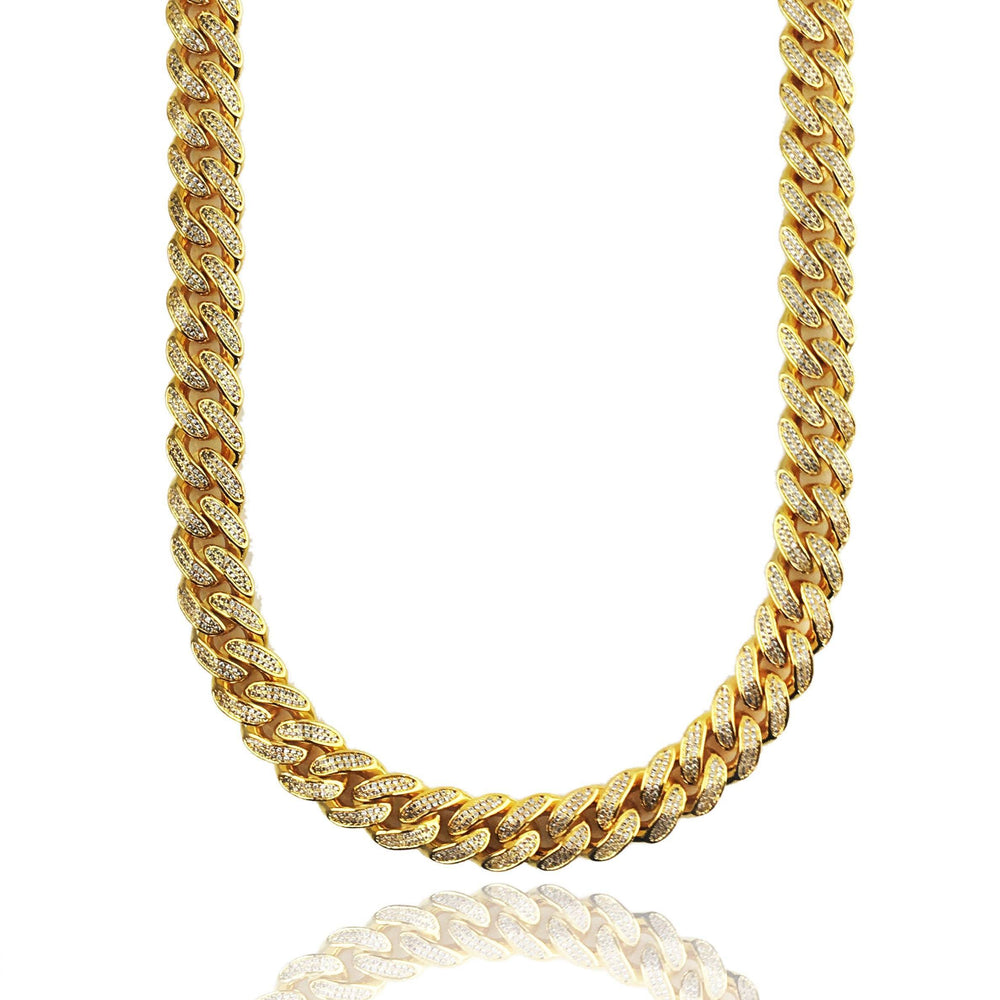 
                  
                    Necklace - Diamond Cuban Link Chain X 18k Gold
                  
                
