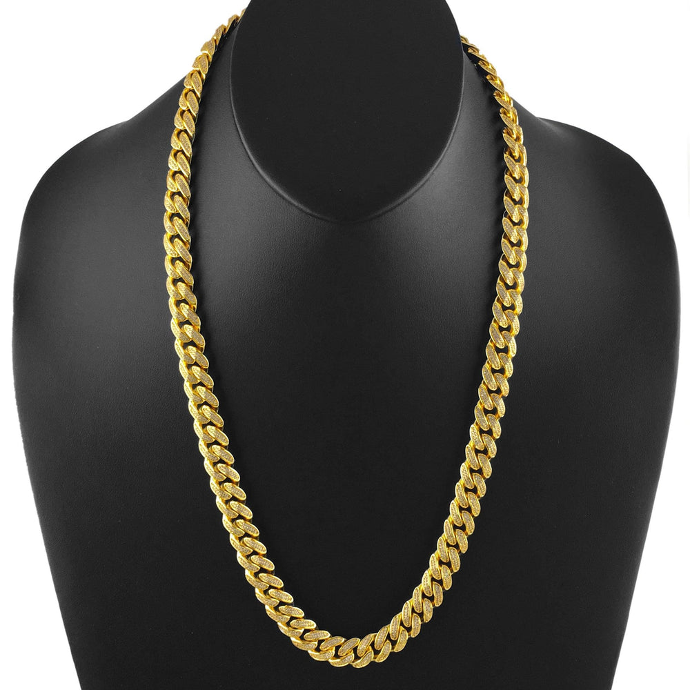 
                  
                    Necklace - Diamond Cuban Link Chain X 18k Gold
                  
                