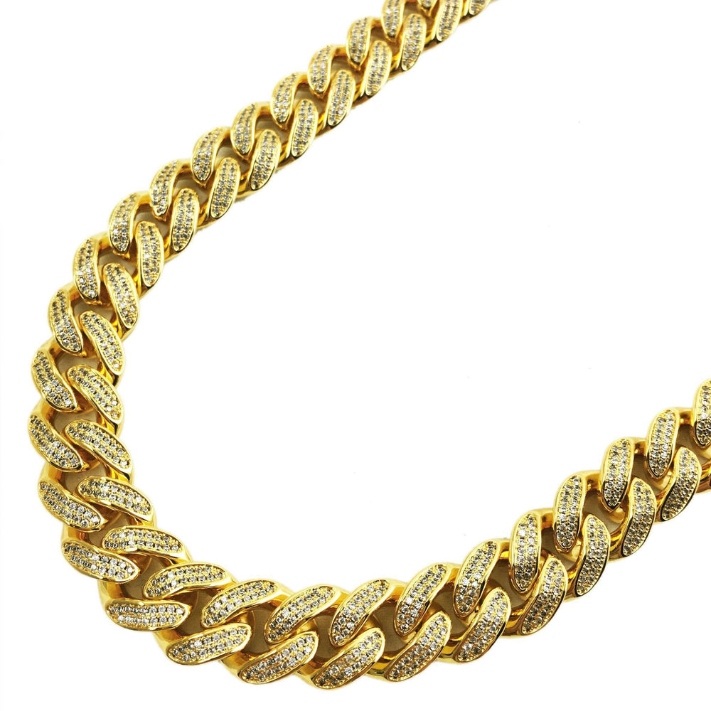 
                  
                    Necklace - Diamond Cuban Link Chain X 18k Gold
                  
                