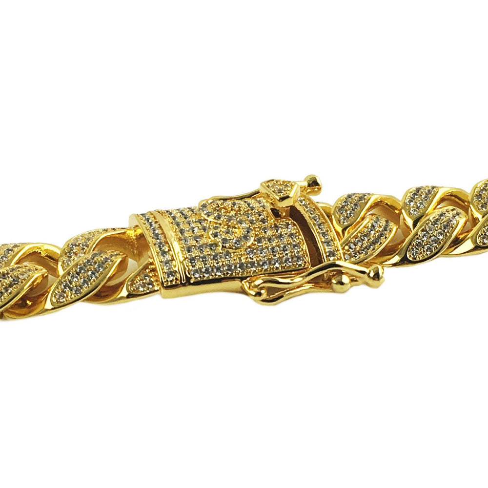 
                  
                    Necklace - Diamond Cuban Link Chain X 18k Gold
                  
                