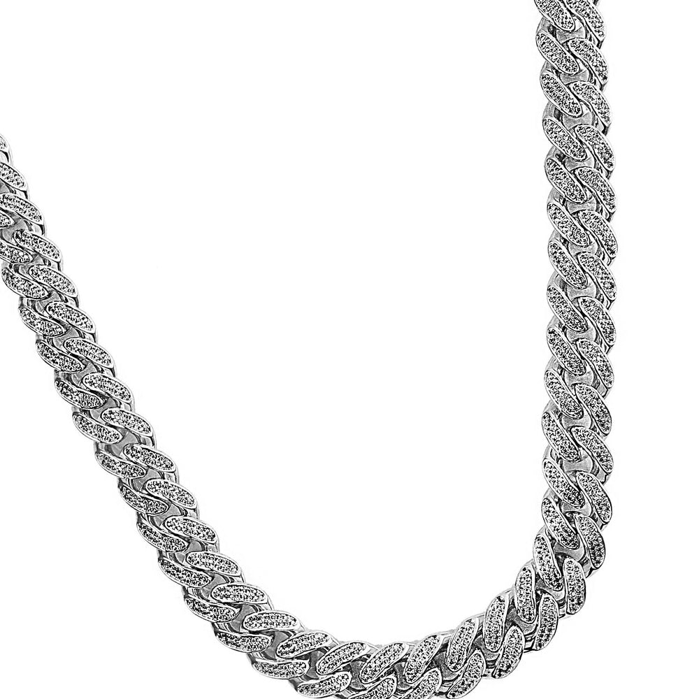 
                  
                    Necklace - Diamond Cuban Set X White Gold
                  
                