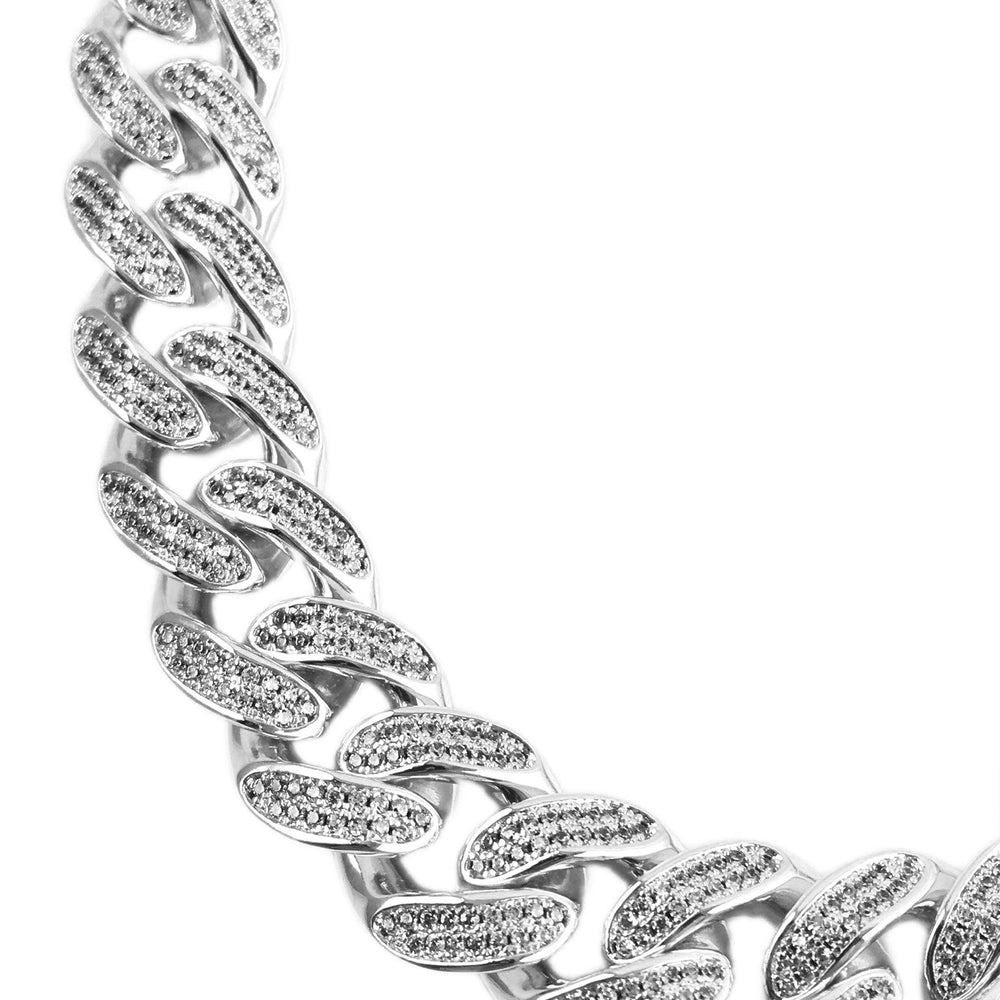 
                  
                    Necklace - Diamond Cuban Set X White Gold
                  
                