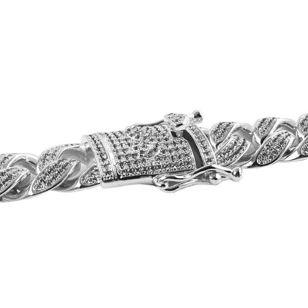 
                  
                    Necklace - Diamond Cuban Set X White Gold
                  
                