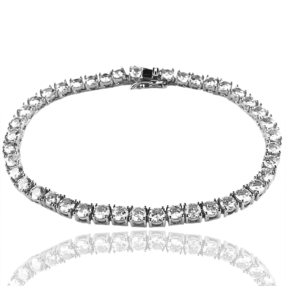 
                  
                    Necklace - Diamond Tennis Chain & Bracelet Set X Stainless
                  
                