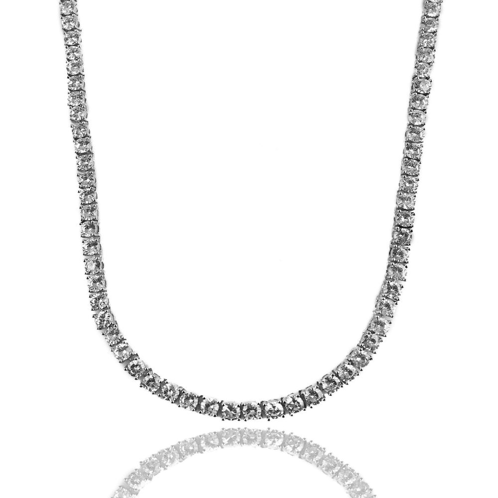 Necklace - Diamond Tennis Chain X Stainless