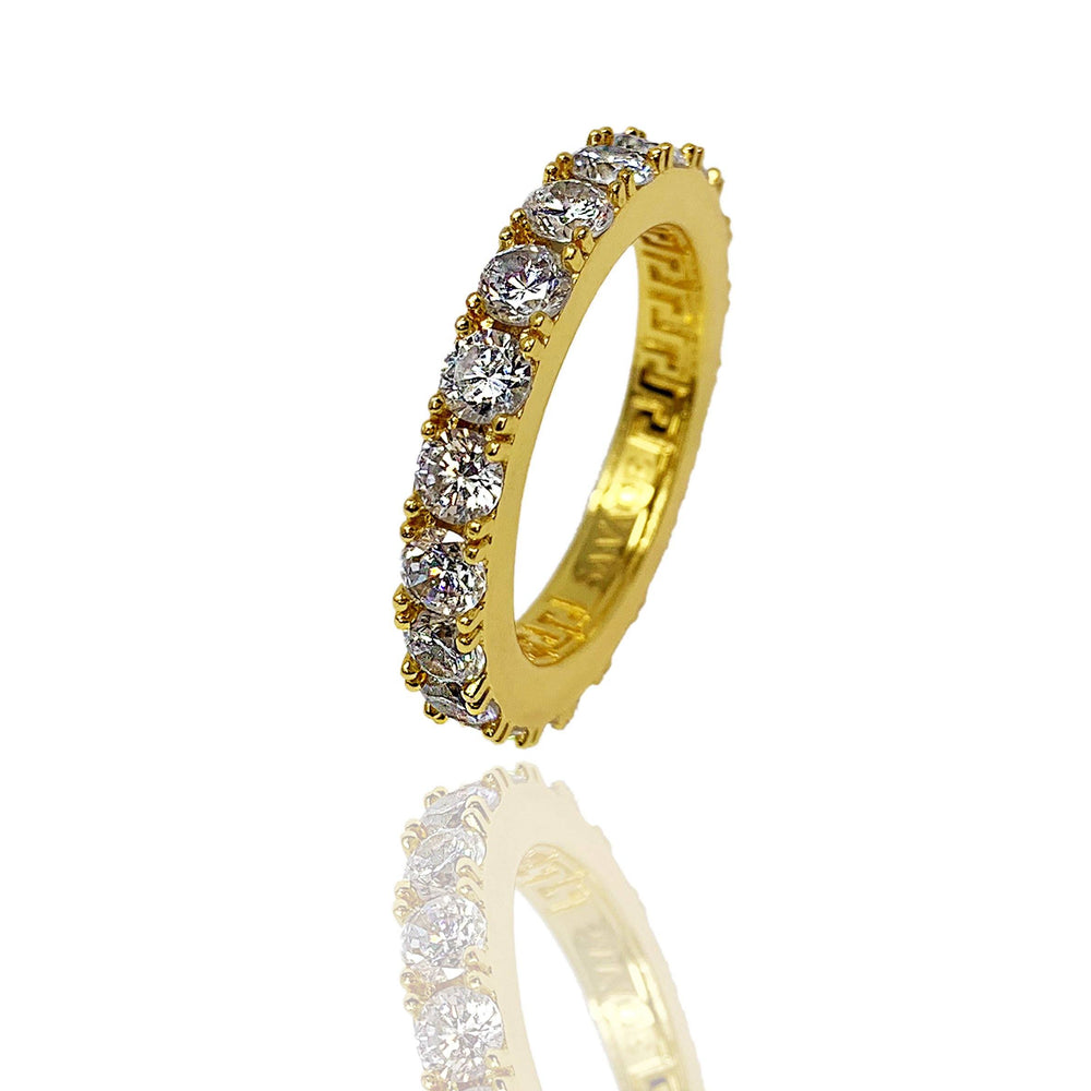 Necklace - Eternity Ring X Gold