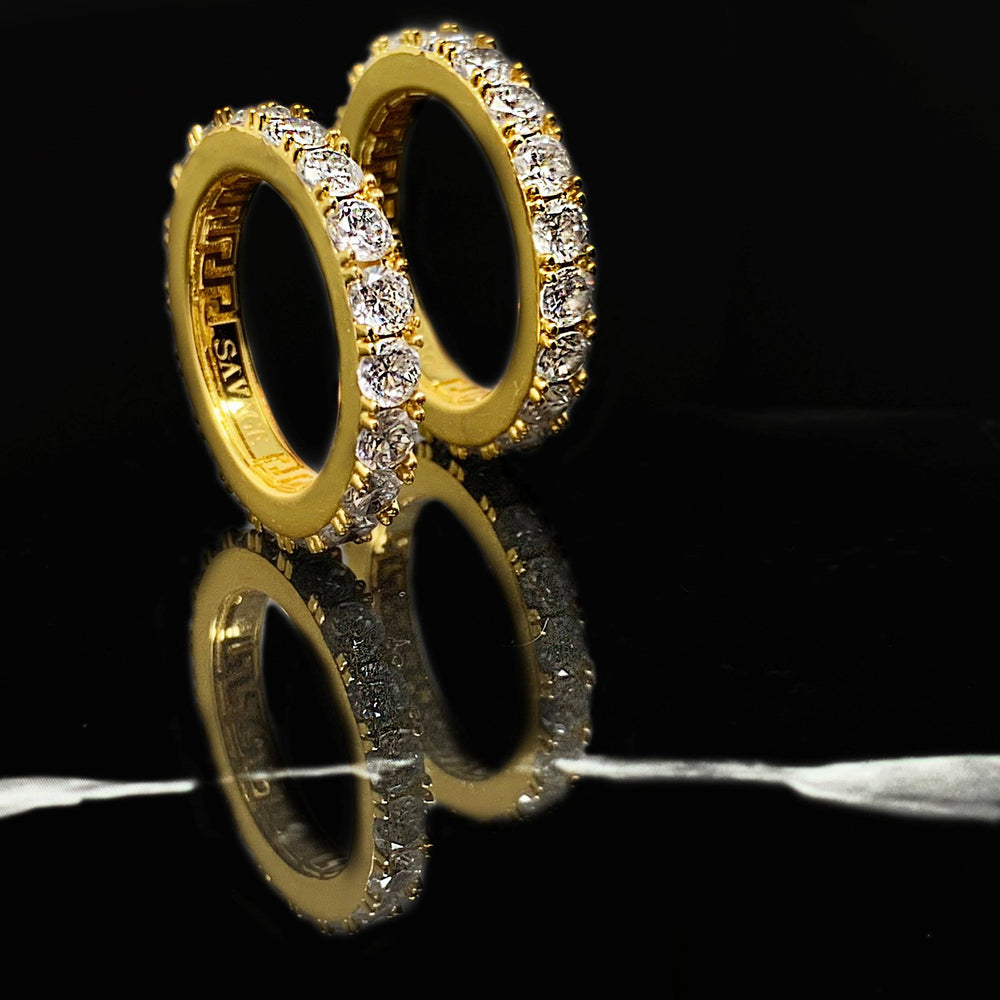 Necklace - Eternity Ring X Gold