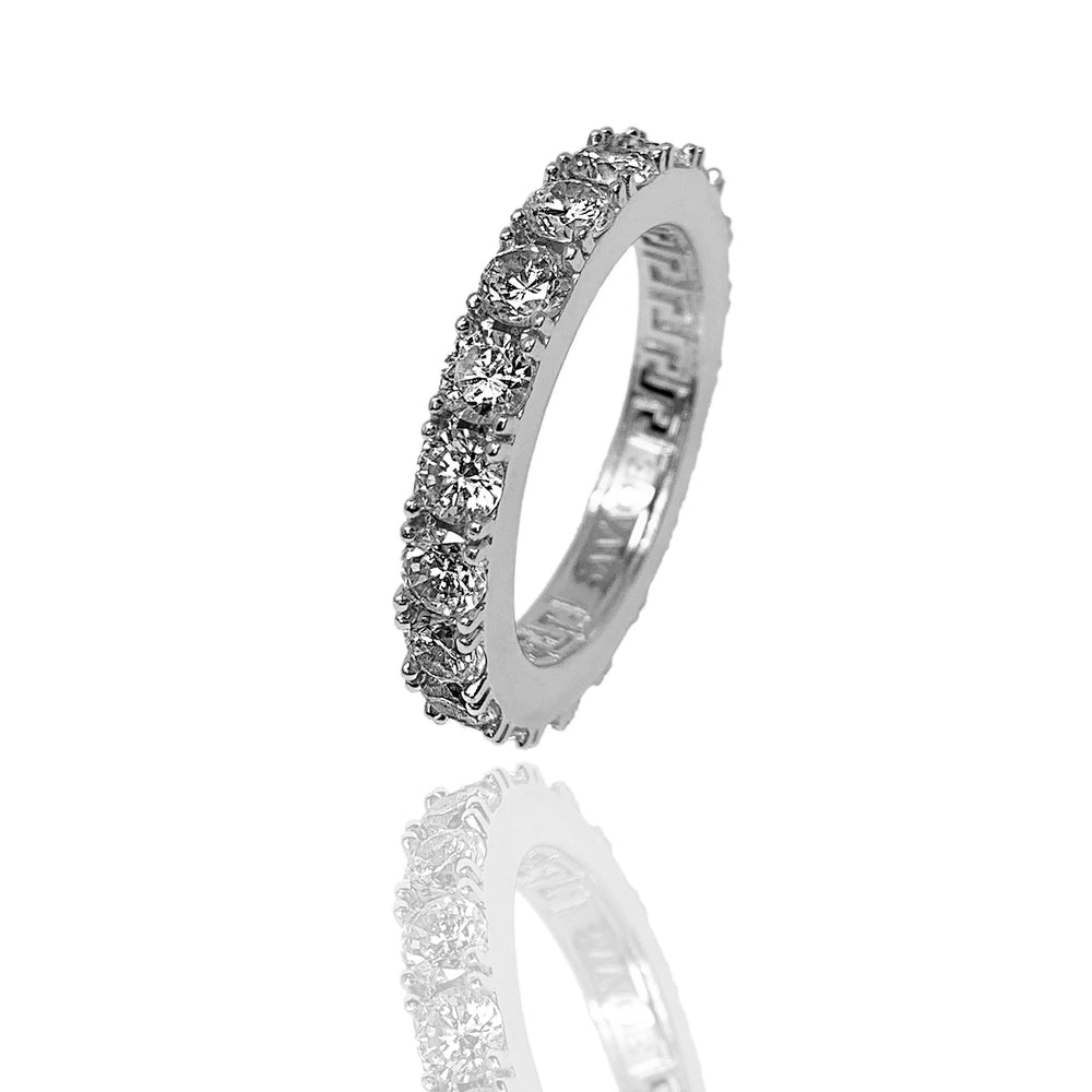 Necklace - Eternity Ring X White Gold