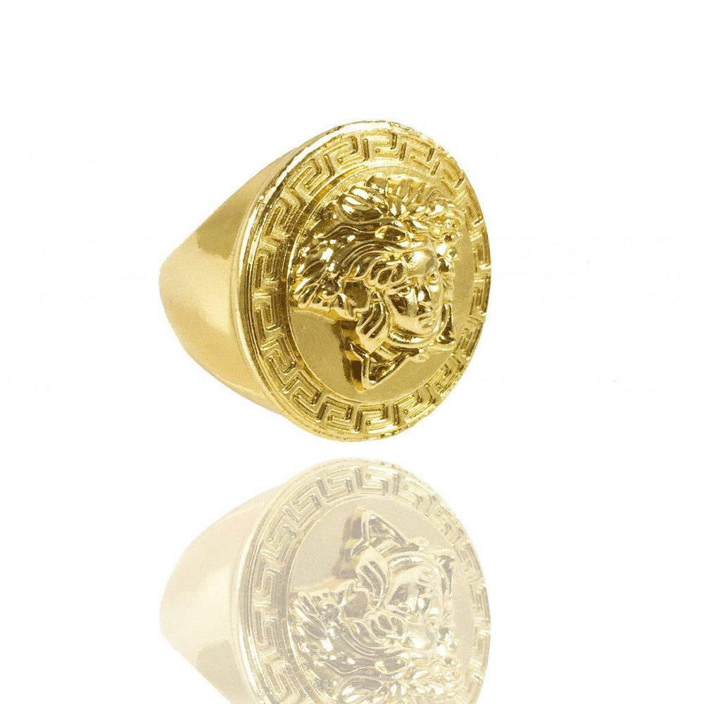 Necklace - Medusa Magnus Ring X 18k Gold