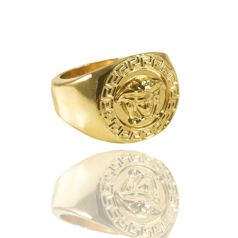 Necklace - Medusa Ring X 18k Gold