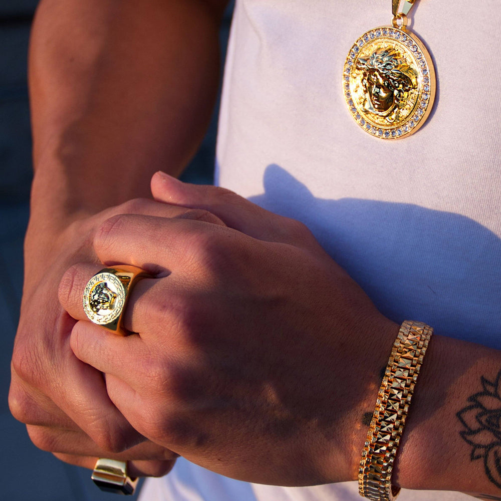 Necklace - Medusa Ring X 18k Gold
