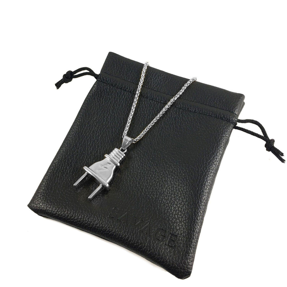 Necklace - Plug X Stainless