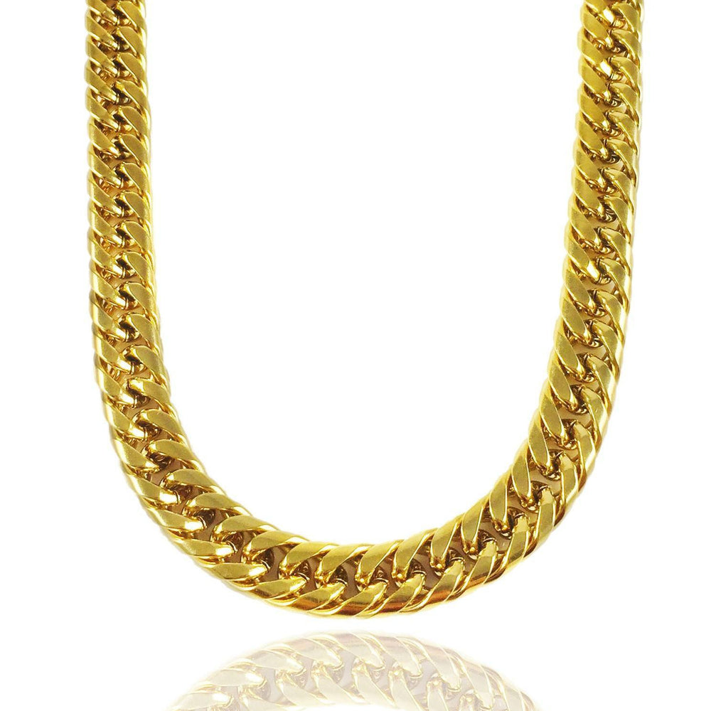 Necklace - The Cuban Link Chain X 18k Gold
