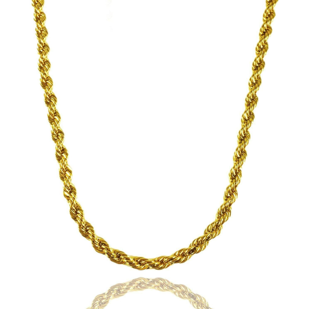Necklace - The Rope Chain X 18k Gold